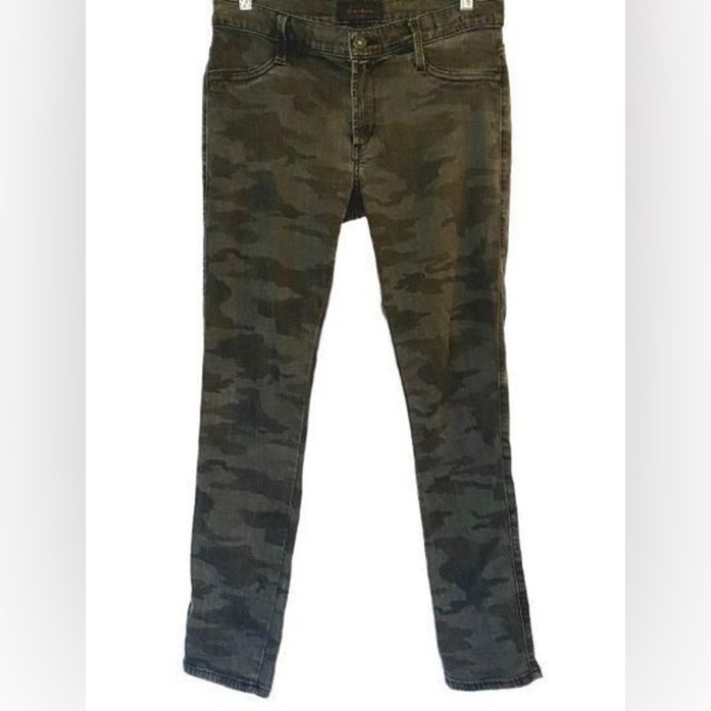James Jeans James Twiggy Gray Camo Camouflage Print Skinny Pants size 30